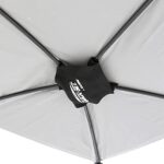 CLAM Quick-Set Escape Sport 11.5’ x 11.5’ Pop-Up Outdoor Camping Gazebo Instant Screen Tent 6-Sided Canopy Shelter with 6 Wind and Sun Panels, Gray - Image 7