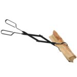 Stanbroil Outdoor Campfire Fireplace Tongs, 26" Long, Log Grabber, Black - Image 3