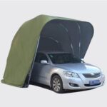 OTQEFTN Carport, 5.5m Semi-Automatic and Fully Automatic, Mobile Garage, Folding and Telescopic Carport, Car Parking Shed Awning, Suitable for Outdoor Use - Image 2