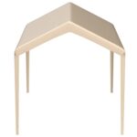 Ysnhsye Carport Replacement Canopy, 10×20 ft, Beige, UV Protection&Waterproof Material, Suitable for Boat, Parties, Weddings, Gardens, Outdoor Camping Tents, Top Cover Only, not Including Frame - Image 3
