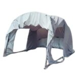 OTQEFTN 5.7m Mobile Carport, Sliding Door Opening, Semi-Automatic and Fully Automatic, Outdoor Tent Garage, Suitable for Outdoor Use