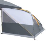 UNP Camping Cube | Pop Up Canopy Side Tent for 10' x 10' Canopies Tent Easy Set Up Gazebo Gray (Canopy/SHELTER NOT Included)
