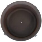 Sunnydaze 29-Inch Wood-Burning Outdoor Fire Pit - Bronze Cauldron Wood Fire Pit for Outside - Includes Poker and Spark Screen - Image 9