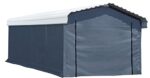 Arrow Sheds Amazon Exclusive 12' x 20' x 7' 29-Gauge Carport with Galvanized Steel Roof Panels and Enclosure Kit, Eggshell - Image 15