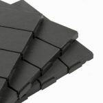 Panana 9Pcs Plastic Interlocking Deck Tiles, 12"x12" Waterproof Outdoor Composite Flooring Floor Decking Tiles for Porch Poolside Balcony Backyard, Dark Gray - Image 8