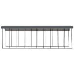 Arrow 14x47x14 DIY RV Carport Kit - Charcoal (CPHC144714) - Image 3