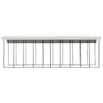 Arrow 14x47x14 DIY RV Carport Kit - Eggshell (CPH144714) - Image 4