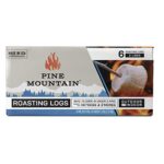 Pine Mountain Roasting Logs, Cooking firelogs for Campfire, Fireplace, Fire Pit, Outdoor and Indoor Use, 6 Pack - Image 2