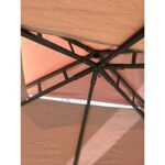 Garden Winds Replacement Canopy Top Cover for The Aldi Gardenline Belavi Shoprite Grill Gazebo - Standard 350 (Will not fit Any Other Model) - Top Tier 34" x 21", Bottom Tier 96" x 60" - Image 6