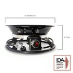 Outland Living Portable Propane Fire Pit, 21-inch, 58,000 BTU with Fire Pit Cover & Carry Kit, Smokeless Gas Firebowl | Perfect for Camping, Patio, Backyard, Tailgating, Deck, RV| Black 863 Cypress - Image 6