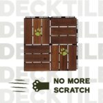 VICTORY RELAX Acacia Wood Flooring Interlocking Deck Tiles for Patio Decor 9 Pcs 12 Slats VR Brown - Waterproof Indoor & Outdoor Decor - Balcony Garden Decking Tile (12.2 * 12.2 * 0.7 inches) - Image 7