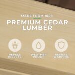 Yardistry 10' x 10' Meridian Gazebo Brown - Image 5