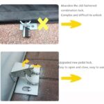 OTQEFTN 5.7m Mobile Carport, Sliding Door Opening, Semi-Automatic and Fully Automatic, Outdoor Tent Garage, Suitable for Outdoor Use - Image 7