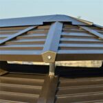 YMGSCC 10x12 Hardtop Gazebo with Aluminum Frame, Metal Roof Gazebo Canopy with Curtains and Netting for Gardens, Patios - Image 9