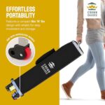 CROWN SHADES 13x13 Pop Up Gazebo, Canopy Tent, Gazebos on Clearance - Outdoor Gazebo for Backyard & Patio Furniture - Carpa Pop Up Tent with Wheeled STO-N-Go Cover Bag (White) - Image 7