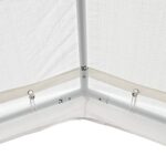 Caravan Canopy Domain Pro 150 10' x 15' Carport Shelter, White - Image 9