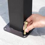 MARURY Outdoor Brown Modern Courtyard Pavilion, Wood Swing Grape Shelf, Villa Canopy, Garden Sunshade, Activity Tent - Image 5