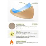 Garden Winds Replacement Canopy for The Somerset Gazebo - Standard 350 - Stripe Stone - Image 4