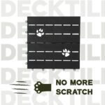 VICTORY RELAX Acacia Wood Decking Tiles 9PCS - Easy Snap Interlocking Deck Tiles for Patio Poolside Balcony Decor - All Weather Waterproof Flooring for Indoor & Outdoor (Round Joints) - Image 4