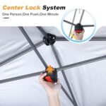 ABCCANOPY Pop Up Gazebo 13x13 - Outdoor Canopy Tent with Mosquito Netting for Patio Garden Backyard (Brown) - Image 2