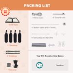 Carports 12X20 Heavy Duty，Portable Car Port Garage，Carport Canopy with Side Door,Outdoor Car Shelter All Weather - Image 3