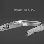 OTQEFTN Portable Folding Telescopic carport, Sunscreen carport, Hydraulic Awning, Stainless Steel semi-Automatic Mobile Garage - Image 2