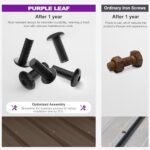 PURPLE LEAF Hardtop Gazebo 12' X 16' Metal Roof with Netting and Curtains Backyard Deck Garden Porch Patio Pavilion Permanent Aluminum Outdoor Metal Canopy - Image 6