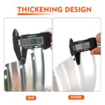 YSEJOMP 36 Inch Round Galvanized Fire Pit Ring/Fire Ring - Foldable and Perfect for Outdoor Gatherings and Campfires in The Yard/Garden/Park/Beach (3 FT Diameter, Silver) - Image 7