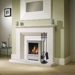 AMAGABELI GARDEN & HOME 5 Pcs Fireplace Tools Set 31" Wrought Iron Handle Large Fire Tool Set and Holder Indoor Outdoor Fireset Fire Pit Stand Poker Shovel Brush Wood Stove Log Tongs Accessories - Image 4