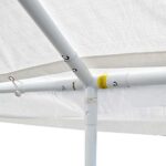 Caravan Canopy Domain Pro 150 10' x 15' Carport Shelter, White - Image 6