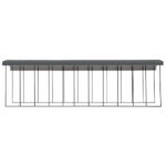 Arrow 14x51x14 DIY RV Carport Kit - Charcoal (CPHC145114) - Image 3