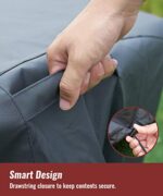 NUPICK 30 Inch Square Fire Pit Cover for Propane Fire Pit/Table, 100% Waterproof Cover Fits 28/30/32 Inch Fire Pit, All Weather Resistant - Image 6