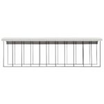 Arrow 14x51x14 DIY RV Carport Kit - Eggshell (CPH145114) - Image 4