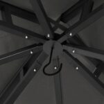 MASTERCANOPY Outdoor Garden Gazebo for Patios with Stable Steel Frame (10x12, Dark Gray) - Image 5
