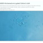 OTQEFTN 5.9m Semi-Automatic Fully Automatic Mobile Carport, Garage Folding Material, Semi-Automatic Carport Car Parking Shed, Suitable for Outdoor Use - Image 3