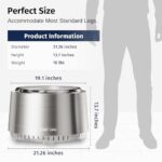 EAST OAK Fuoco Smokeless Fire Pit 21'' for Patio and Outdoor, Stainless Steel Firepit Wood Burning Fireplace with Carrying Bag, Portable Outdoor Fire Pit with Stand & Removable Ash Pan for Outside - Image 7