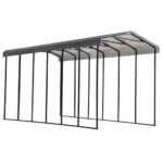 Arrow 14x29x14 DIY RV Carport Kit - Charcoal (CPHC142914)