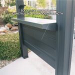 Backyard Discovery Rockport 8' x 6' Galvanized Steel BBQ Grill Gazebo Pavilion with Hardtop Steel Roof, Bar Tops, Powerport, Snow Load Support, Wind Resistance, Cook Station for Outdoor Patio or Deck - Image 7