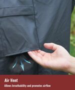 NUPICK 30 Inch Square Fire Pit Cover for Propane Fire Pit/Table, 100% Waterproof Cover Fits 28/30/32 Inch Fire Pit, All Weather Resistant - Image 5