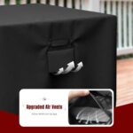 SHINESTAR Square Fire Pit Cover, Fits for 28-32 Inch Fire Pit Table, Waterproof and Windproof, 32 x 32 x 24 Inches, Black - Image 8