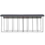 Arrow 14x38x14 DIY RV Carport Kit - Charcoal (CPHC143814) - Image 3