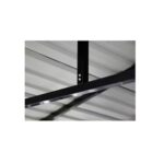 Arrow 1-Sided 20x29x09 Enclosure Galvanized Steel Carport Kit-Charcoal (CPHC202909ECL1) - Image 4