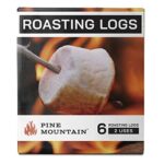 Pine Mountain Roasting Logs, Cooking firelogs for Campfire, Fireplace, Fire Pit, Outdoor and Indoor Use, 6 Pack - Image 7
