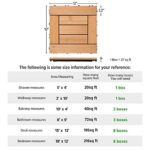 Yaheetech 27PCS Natural Wood Deck Tiles Interlocking Patio Deck Tiles Solid Wood and Plastic Indoor&Outdoor 12 x 12in - Image 5