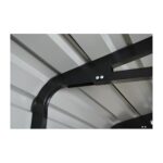 Arrow 1-Sided 20x29x9 Galvanized Steel Carport Kit - Eggshell (CPH202909ECL1) - Image 5