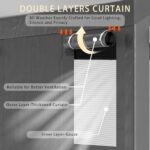 Nuturelly 12x20 FT Carport, Heavy Duty Carport Canopy with Roll-up Windows, Portable Garage with Removable Sidewalls & Doors, Car Canopy with All-Season PE Tarp for Car, Truck, Boat(Gray) - Image 4