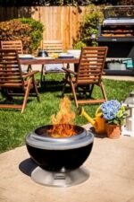 Cuisinart 24” Cleanburn Smokeless Fire Pit with Removable Base for Ash, Portable Wood Burning Outdoor Fireplace, Stainless Steel Smoke Free Outdoor Heater, Enhanced Airflow and Easy Cleanup - Image 18