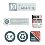 Palram - Canopia Sydney 19 Ft. x 19 Ft. Wave Double Wing Style Carport Aluminum Metal Frame and Polycarbonate Panels Car Port for Outdoor Driveway Car, Truck, RV, Trailer, Boat Storage (Black & Gray) - Image 10