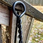 Fire Poker for Fire Pit, 40”Twisted Rope Design Fireplace Poker, Heavy Duty Handmade Fire Pit Poker for Campfire Wood Stove Firewood Log Coals, Outdoor and Indoor Fireplace Fire Pit Tools - Image 2