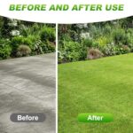 Artificial Grass Tiles Interlocking Turf Squares Deck 27 Pack -12"x12" Indoor Outdoor Faux Grass Rug with Drainage Holes-Fake Grass Tiles Self-draining for Garden Lawn Landscape Balcony Decoration - Image 5